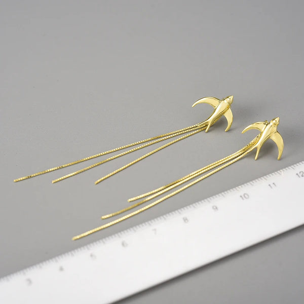 Swallows Flying  Earrings