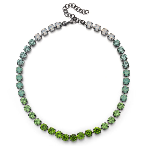Crsytal Beads Necklace  Claw