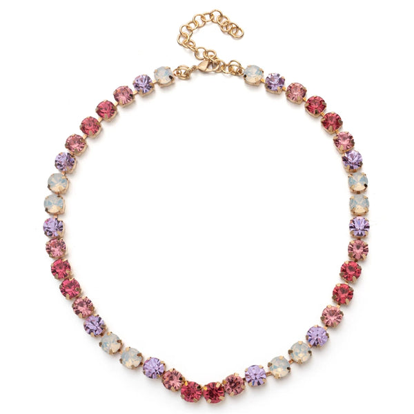 Crsytal Beads Necklace  Claw