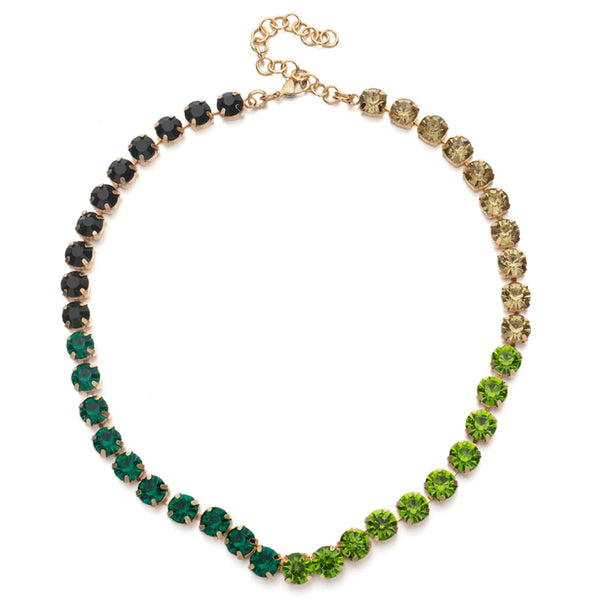 Crsytal Beads Necklace  Claw