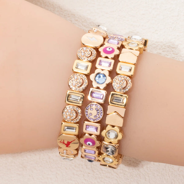 Happy Face  Bangle