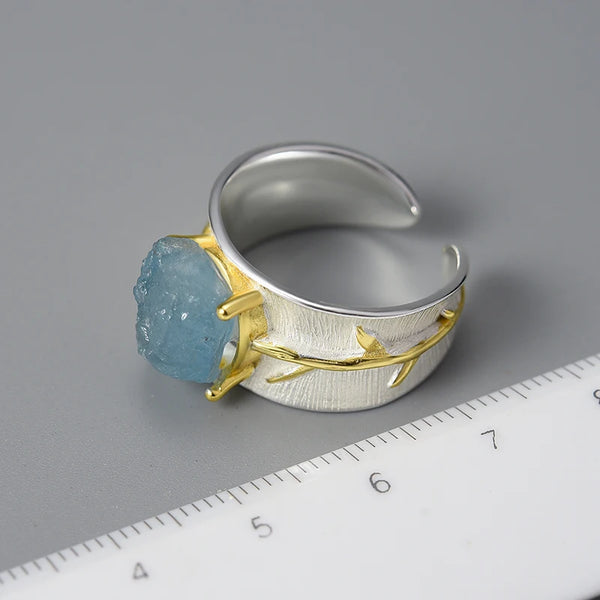 Aquamarine  Rings