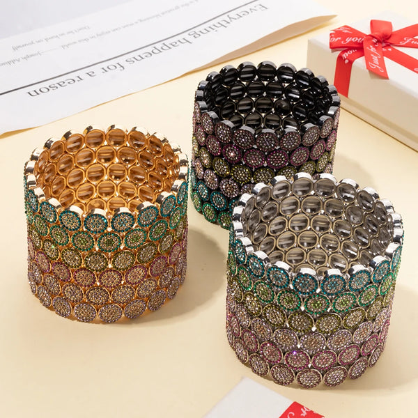 Paved Enamel Bracelets