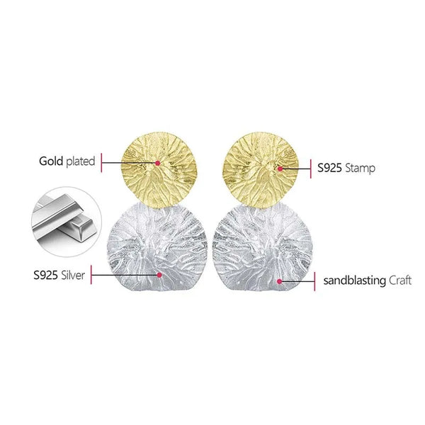 Lotus Leaves  Earrings