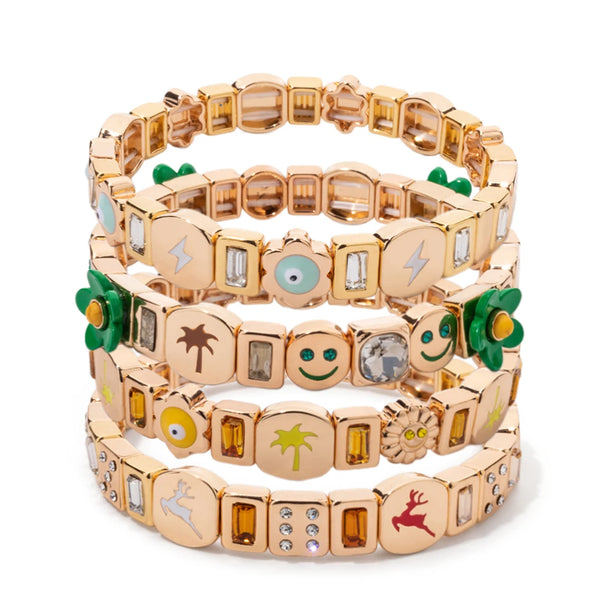 Happy Face  Bangle
