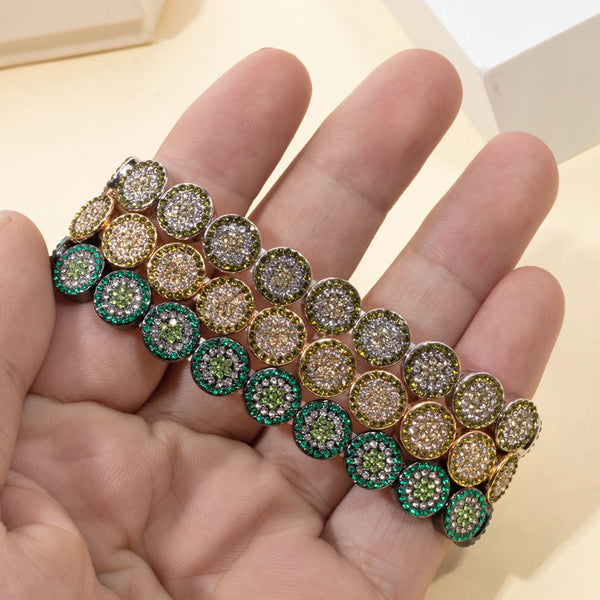 Paved Enamel Bracelets