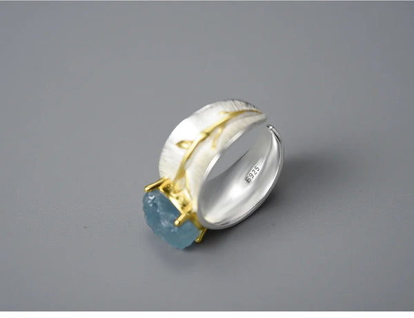 Aquamarine  Rings