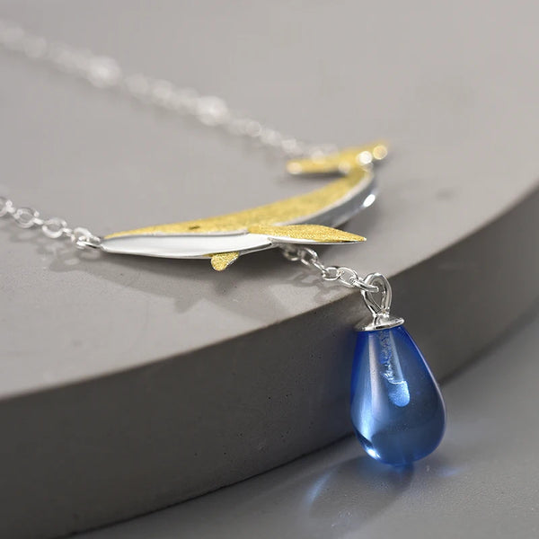 Silver Whale Necklace
