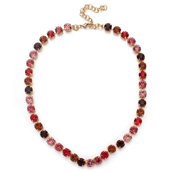 Crsytal Beads Necklace  Claw