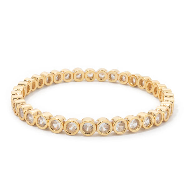 Zirconia Love Bangle