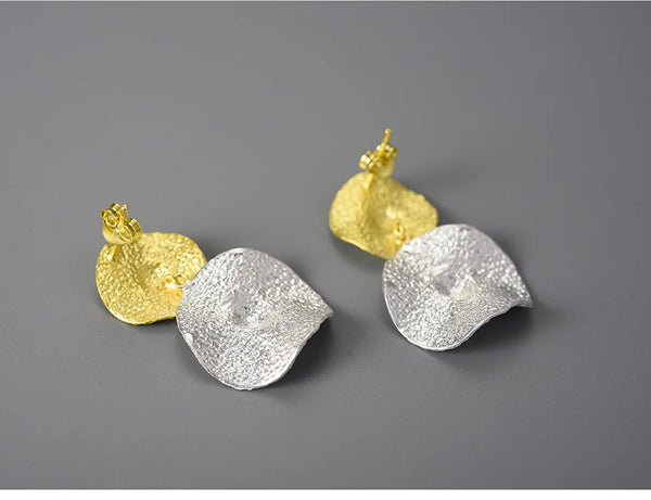 Lotus Leaves  Earrings
