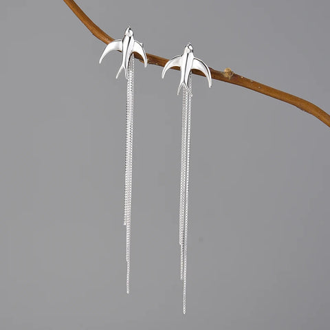 Swallows Flying  Earrings