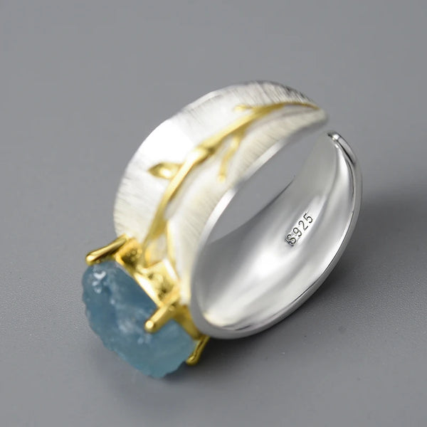 Aquamarine  Rings
