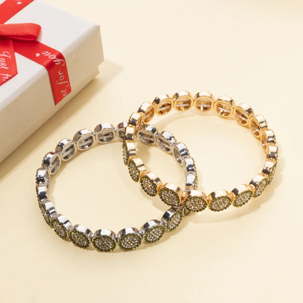 Paved Enamel Bracelets