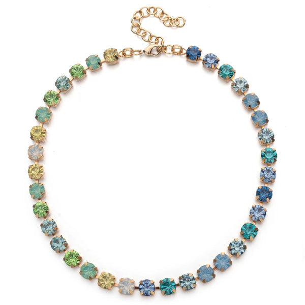 Crsytal Beads Necklace  Claw