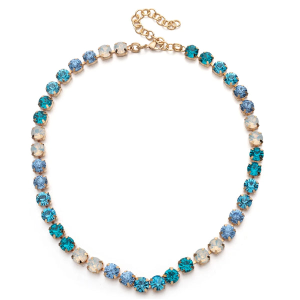 Crsytal Beads Necklace  Claw
