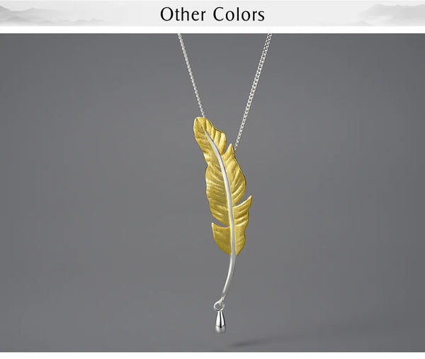 Goose Feather Pendant