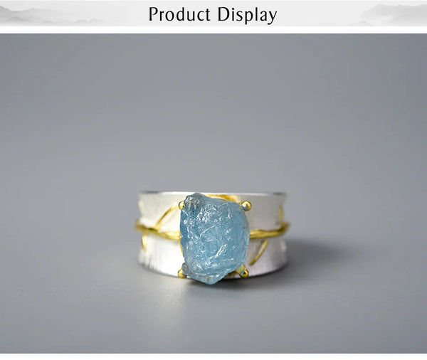 Aquamarine  Rings