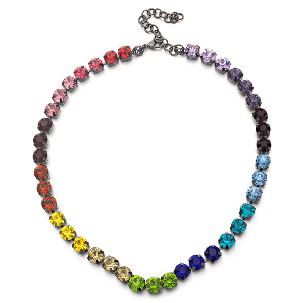 Crsytal Beads Necklace  Claw