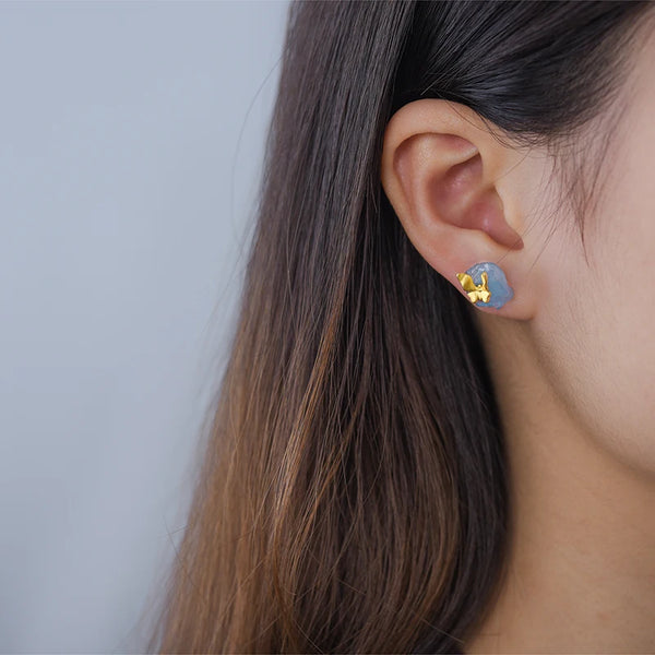 Butterfly earring