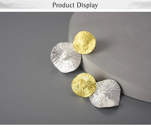 Lotus Leaves  Earrings