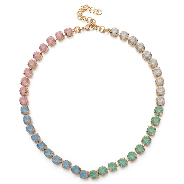 Crsytal Beads Necklace  Claw