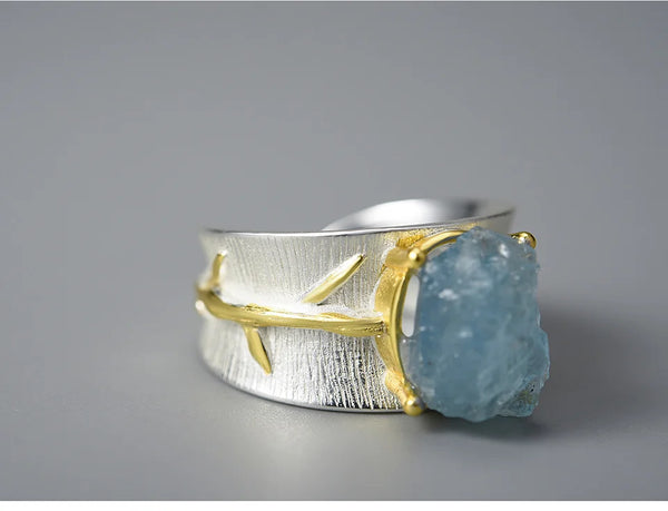 Aquamarine  Rings