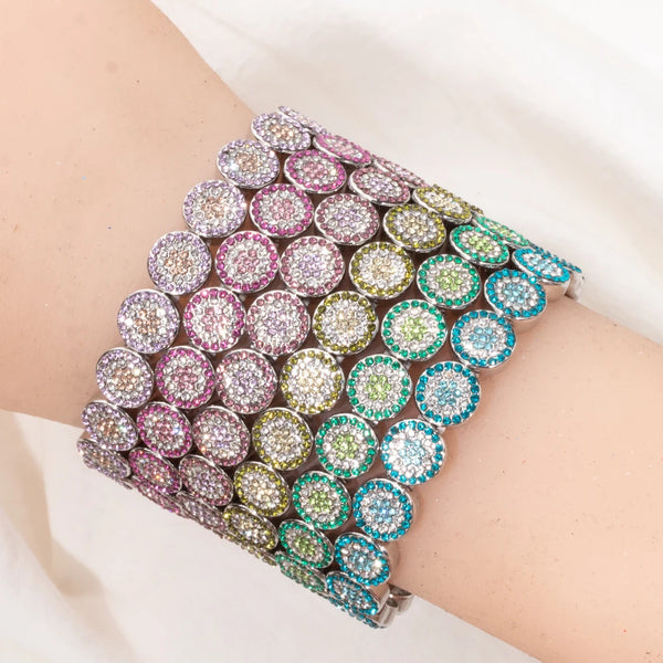Paved Enamel Bracelets