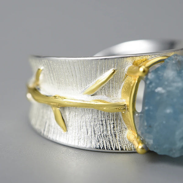 Aquamarine  Rings