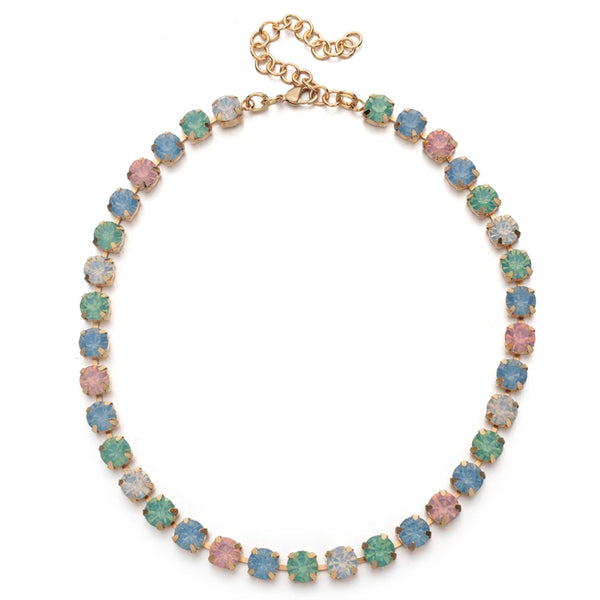 Crsytal Beads Necklace  Claw