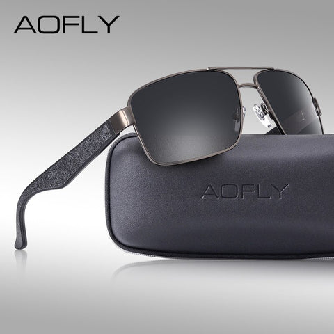 AOFLY Fashion Sunglasses Men Polarized Brand Designe