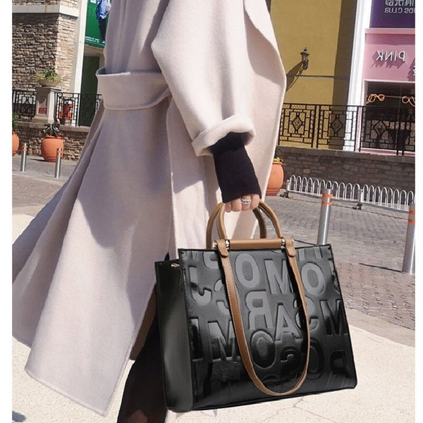 Genuine leather Bags Large High Quality Lady Shoulder Tote Bags bolsa feminina