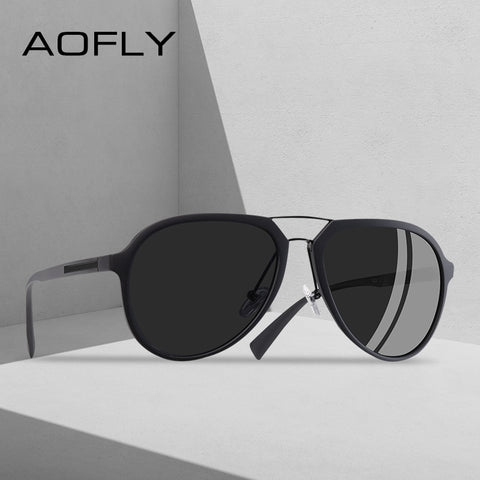 AOFLY BRAND DESIGN Polarized Sunglasses Men