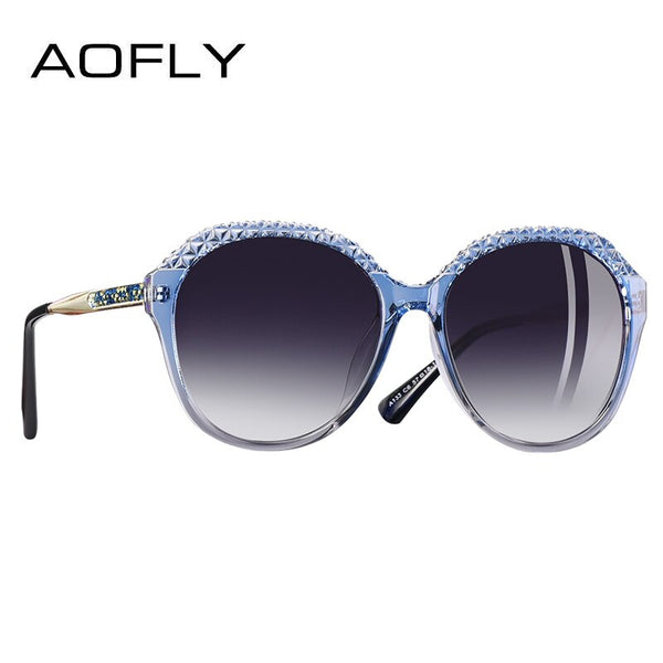 AOFLY BRAND DESIGN Polarized Sunglasses Women Gradient Sun Glasses For Women Fashion